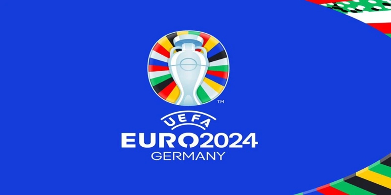 Hình ảnh logo chính thức của giải đấu Euro 2024