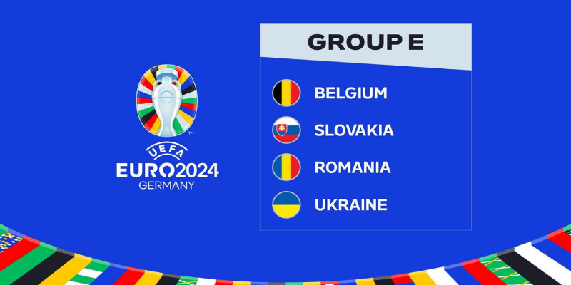 Bảng đấu của đội tuyển Bỉ tại Euro 2024