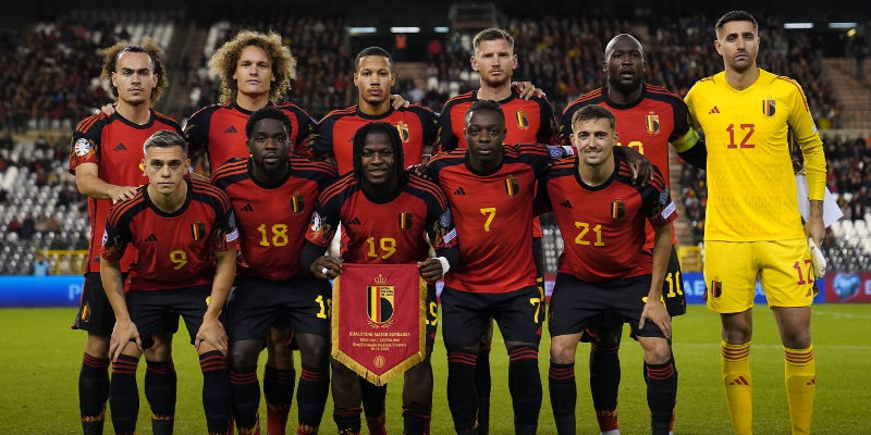 Đội hình Bỉ dự vòng bảng Euro 2024